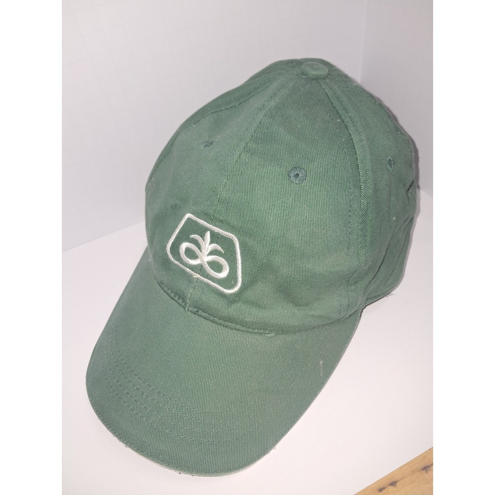 Pioneer Hat Cap Strap Back One Size Green Mens Technology That Yields Logo